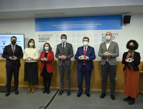 Vitoria-Gasteiz, Bilbao, Basauri, Eibar, Andoain y Urnieta reconocidos con el Sello Europeo de Excelencia en Gobernanza